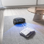 Geek Smart Robot Vacuum Cleaner G6 Plus, Ultra-Thin, 1800Pa Strong Suction, Automatic Self-Charging, Wi-Fi Connectivity, App Control, Custom Cleaning, Great For Hard Floors To Carpets.Ban On Amazon